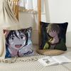 1Pc Anime The Stranger By The Beach Pillow Case Fashion Square Pillowcase Bedroom Sofa Room Ins Decoration Leisure