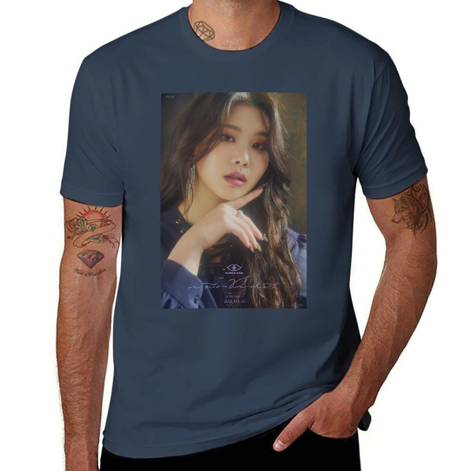 Swan Purple Kiss Tshirt High Quality Durable Tshirt S