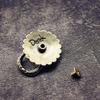 Retro Style Brass Clasp For DIY Garment Accessories Patina Finish Brass Connectors Metal Fastener