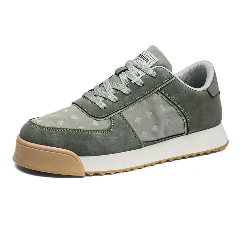 Forrest Gump Schuhe Herren vielseitig Frühling neu Low-Top Schnür-Board-Schuhe Herren höhenverstärkend Modetrend lässige Herrenschuhe