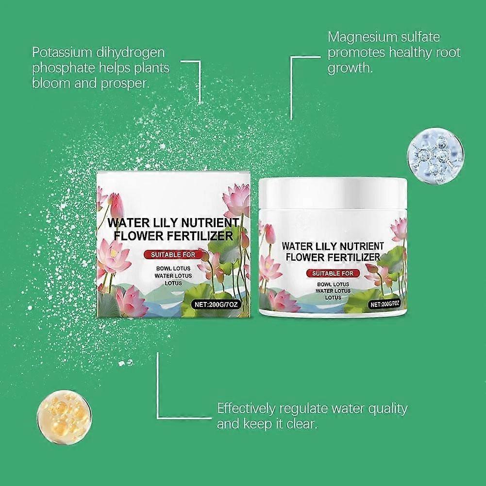Lotus Nutrients Aquatic Plant Fertilizer, 200g Aquarium Plant Fertilizer