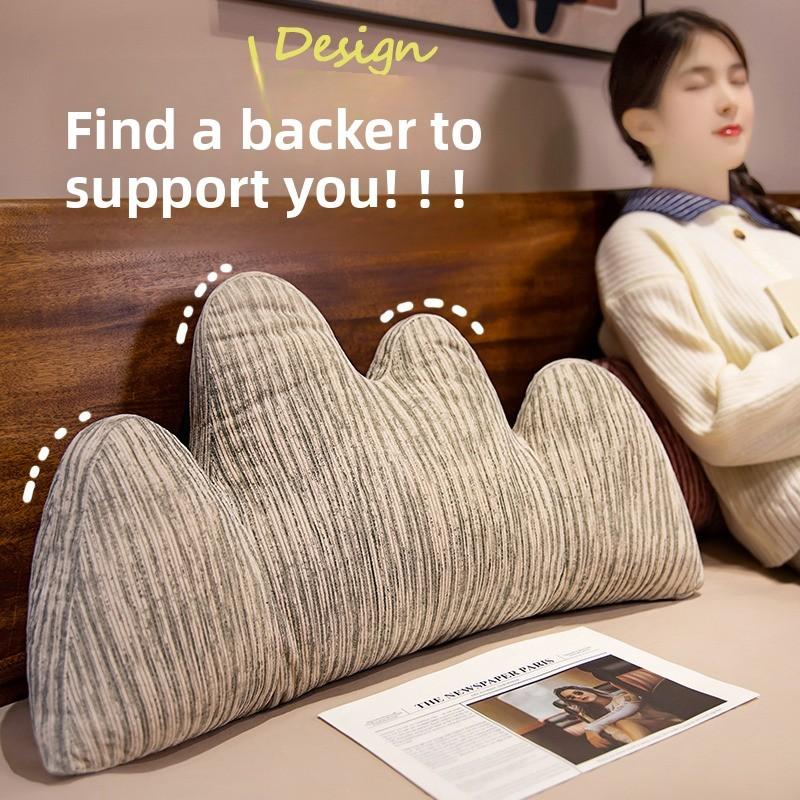 Creative Office Chair Backrest With Printed Design For Ergonomic Relief And Home Use