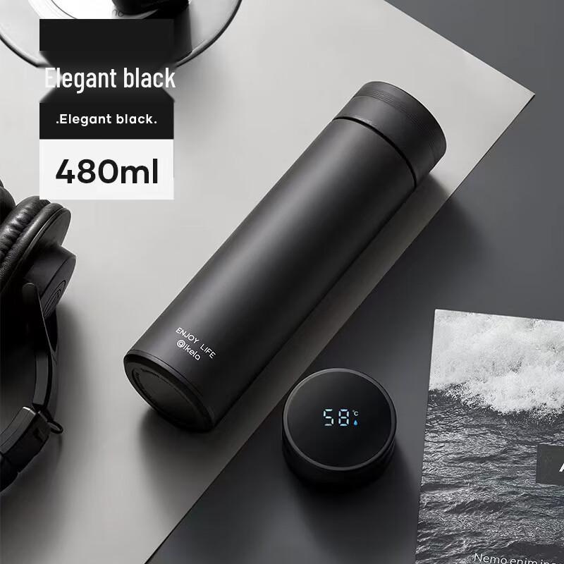 Tingle Smart LED Temperature Display Thermos Bottle
