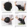 Foldable Ventilated Mesh Organiser With Hanging Hook Rustproof Nylon Designs Rack For Camping Home Storage Solution