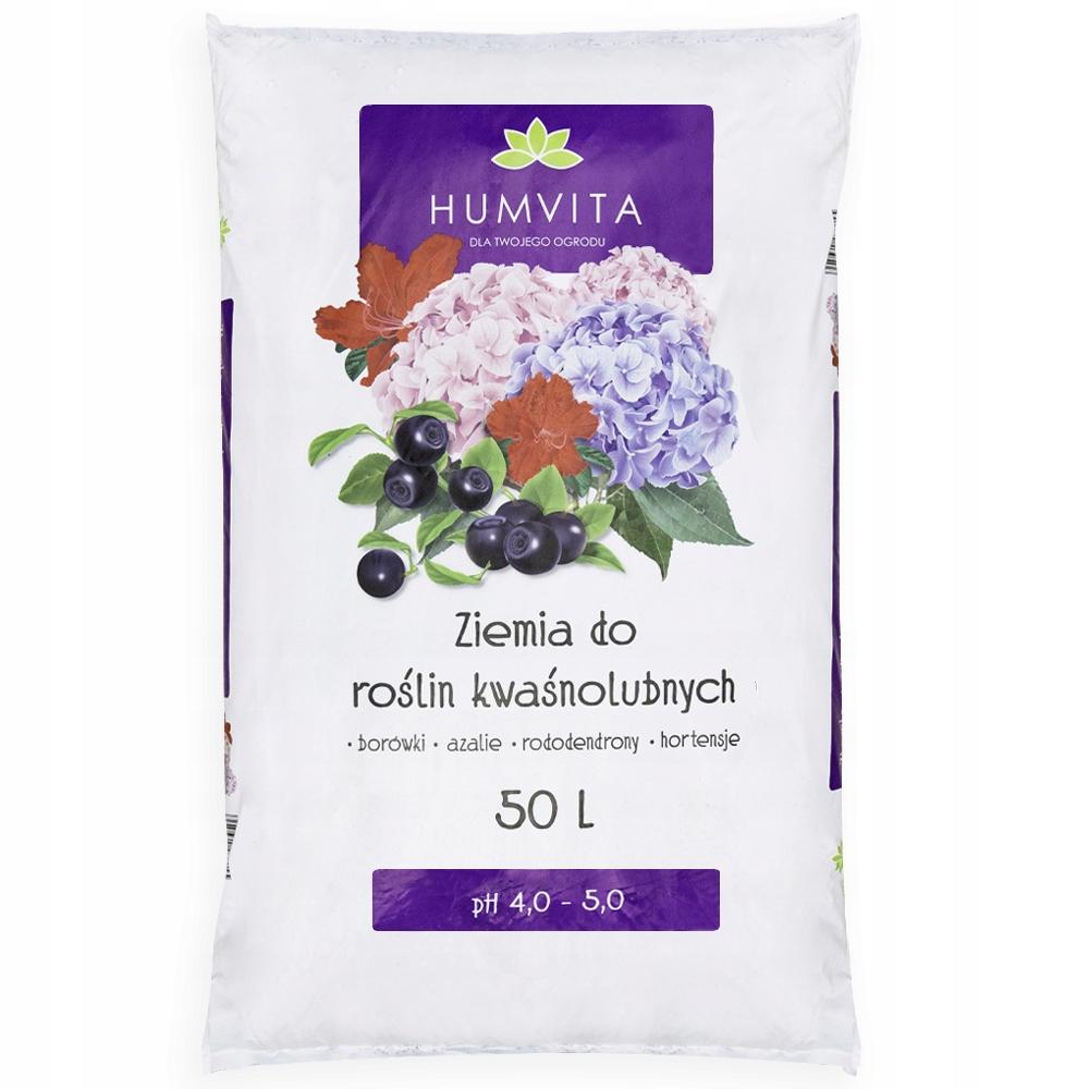 Ziemia Do Roślin Kwaśnolubnych 50L Do Borówki Azalie Hortensje Wrzos
