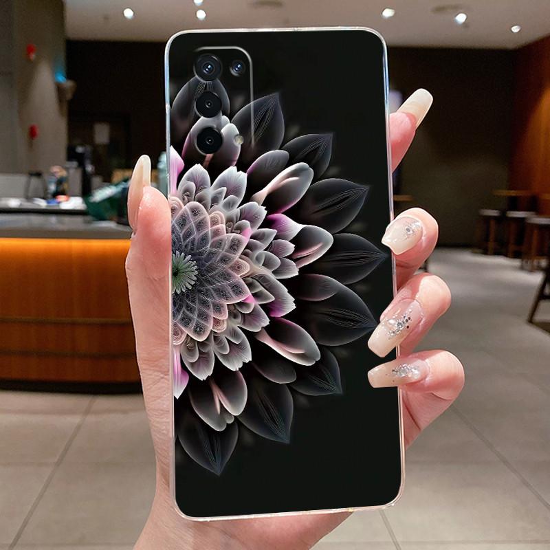 Casing For OPPO A74 5G CPH2197 Phone Case Luxury Dragon Cute Cool Boys Girls Pattern Soft silicone Back Cover Transparent Shell