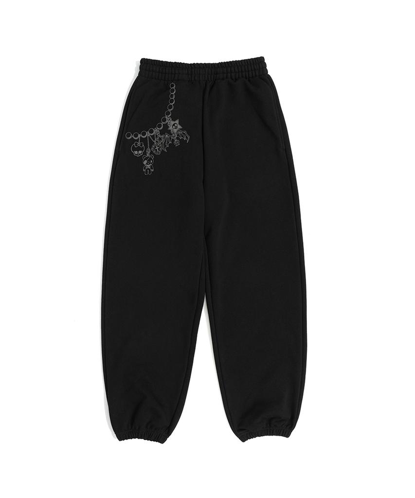NEWKITSCH Kitschkitsch Keyring Jogger Pants (Black)