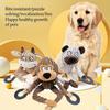 25cm Fun Sounding Doll Dogs Toy Tooth Cleaning Cute Pet Companion Toy Soft Interactive Cats Toy