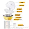 6 Eggs Automatic Power-off Maker Boiler Cooker Steamer Poacher Mini Electric Egg Cooker Boiler New
