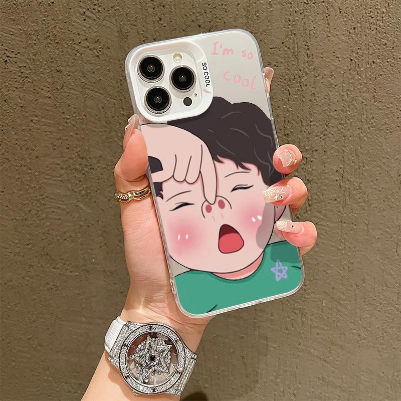 

Силиконовый чехол для Vivo Y30 Y36 Y38 Y78 Y50 iPhone 17 16 15 14 13 12 11 Samsung A06 A16 A26 A36 A56 Чехол Раскрашенный своими руками Мультяшный Ударопрочный Бампер для телефона Infinix Hot 30