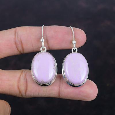 Phosphosiderit Ohrring Edelstein Handgemachte Ohrringe 925 Sterling Silber Ohrringe Echt Phosphosiderit Schmuck Ohrhänger Verlobungsgeschenke