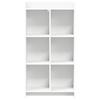 Bookshelf White 59 x 30 x 111 cm Engineered Wood