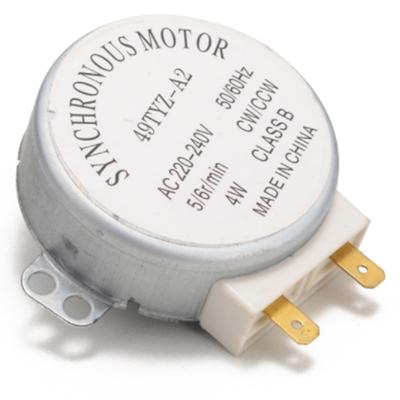 Microwave Oven Synchronous Motor 49Tyz-A2 Ac 220-240V Cw/Ccw 4W 5/6 Rpm