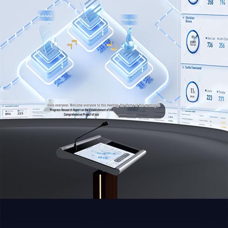 Smart Interactive Podium with 4K Touchscreen (CN version)