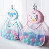 Mesh Bathroom Storage Organizer Waterproof Cloth Hanging Mesh Storage Bag  for Baby Kids
