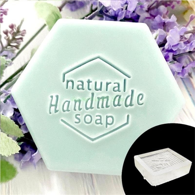 

24TE Handmade Soap Words Stamper Natural Soap Making Acrylic Chapter Party Favor for Creative Gifts for Kids Teen Boy Girl