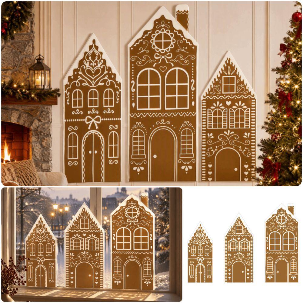 Multicolor Christmas Decorations Wall Ornament Wall Art Home Kitchen Decor