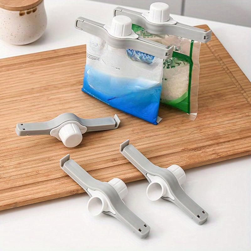 

10 шт. Зажим для герметизации пакетов с закручивающейся крышкой, для приправ, сухого молока, соли, зажим для герметизации пакетов, зажим для сохранения продуктов, гаджет chen Аксессуары