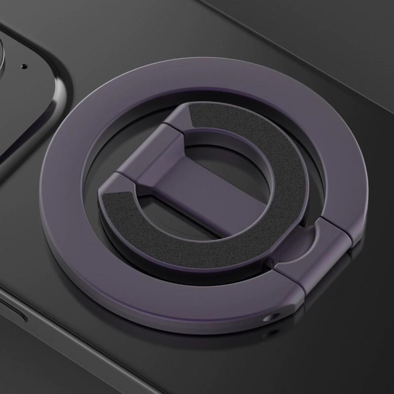 Magnetic Alloy Phone Stand: Multi-functional Desktop Holder for Universal Use