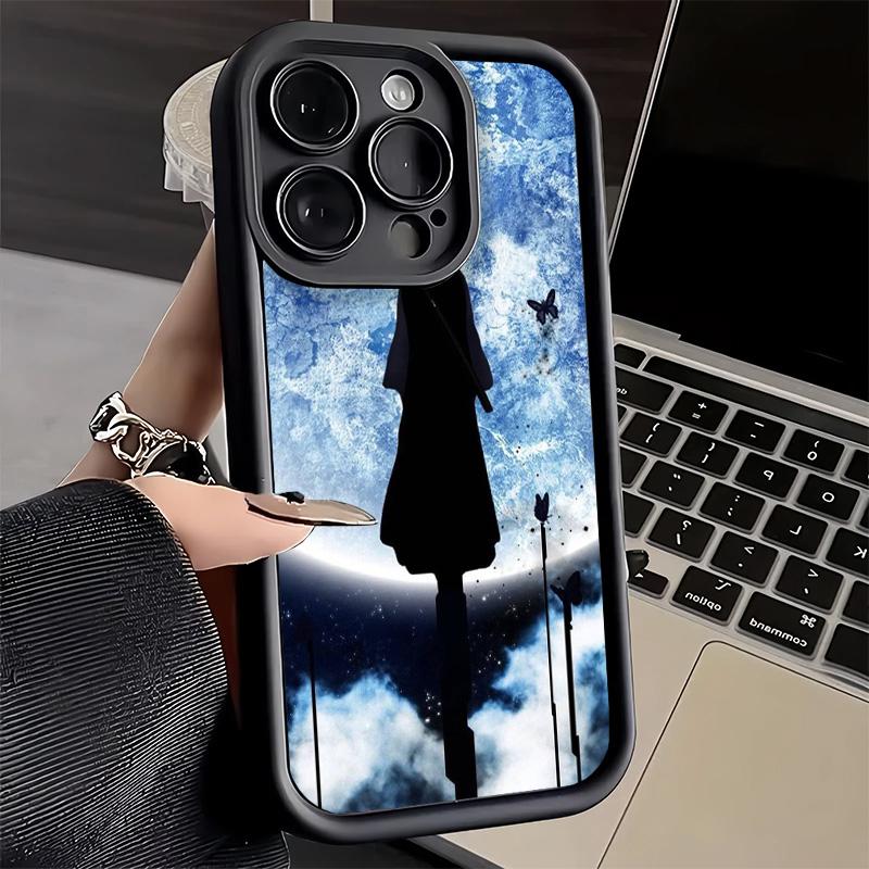 Phone Case for iPhone 17 Air 16E 15 16 Pro Max Bleach Kuchiki Rukia Cover 14 Plus 13 12 Mini Soft Shell Silicone Fundas