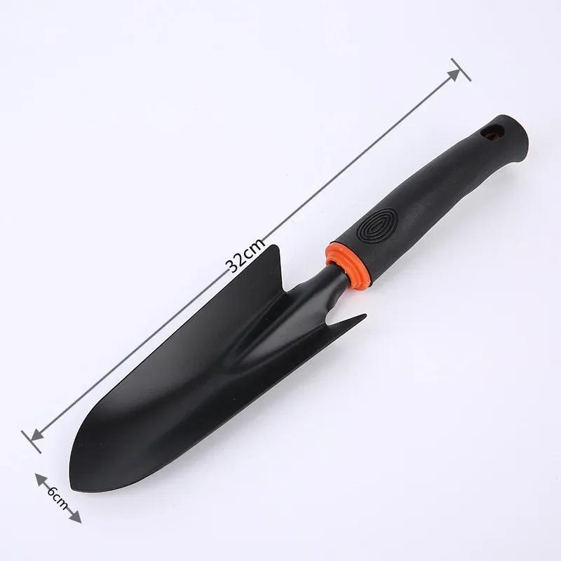 Gartenhandwerkzeug-Set Breite Schaufel Handgrubber Rechen Zweiseitiger Grubber Pflanzwerkzeug zum Graben Umpflanzen Unkrautjäten
