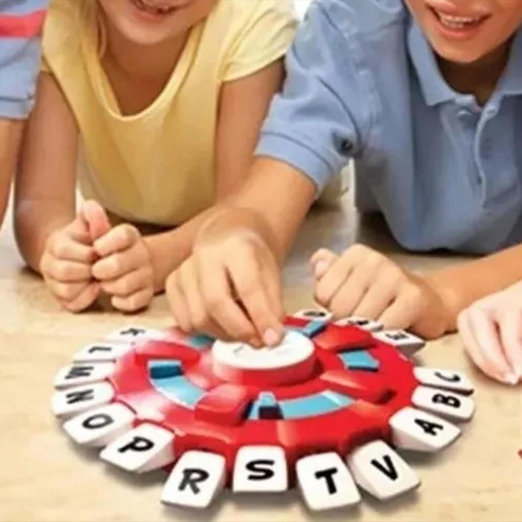 New Spanish Board Games Fast-Paced Family Table Game The Quick Thinking Letter Pressing Family Word Interactive Games