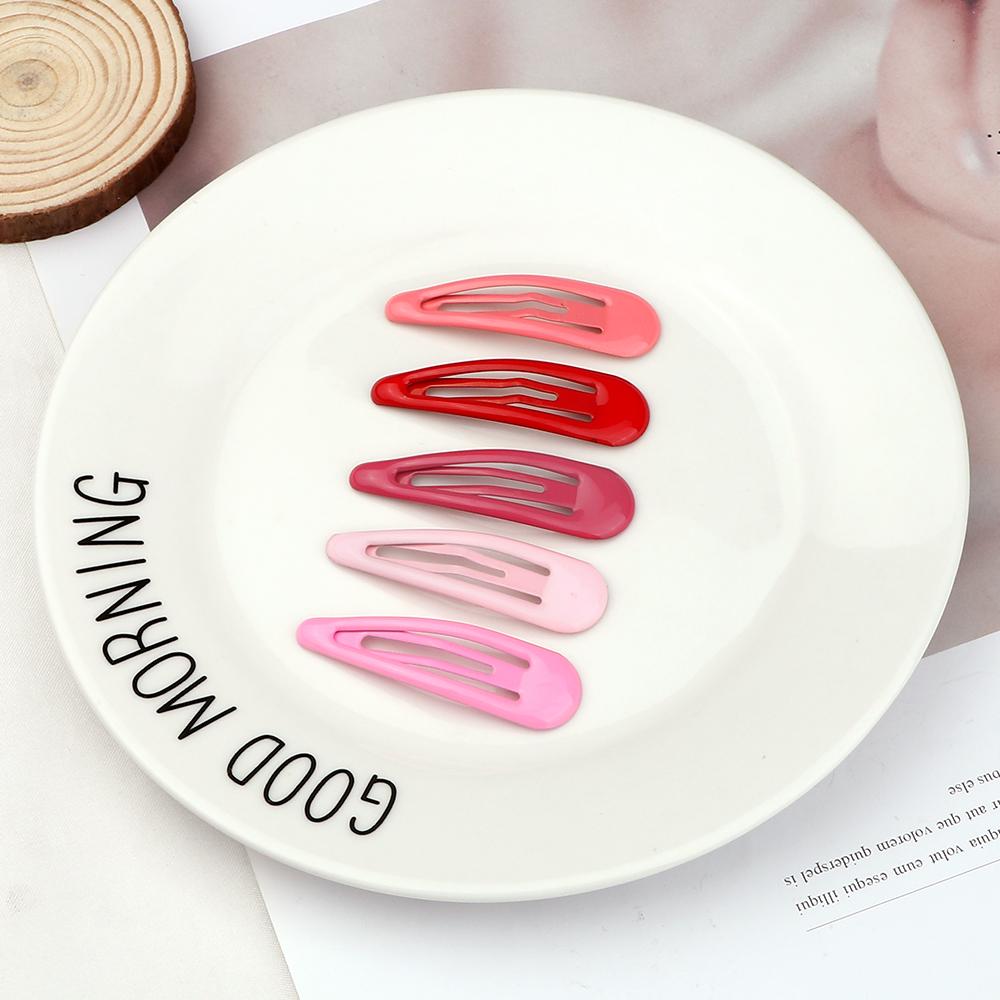 Mixed 5Pcs/Set Hair Clips Accessories Sweet Simple BB Hairpin X-shaped Hairpins 6Pcs/Sets Solid Purple Color Barrettes Headdress