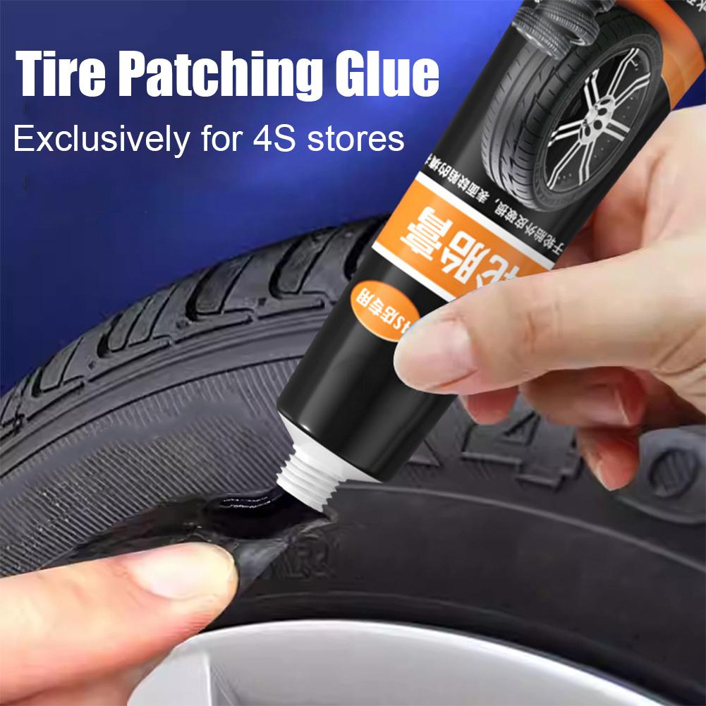 30g Tire Crack Repair Sealant - Universal Rubber Glue, Solution for Sidewall & Puncture Fixes