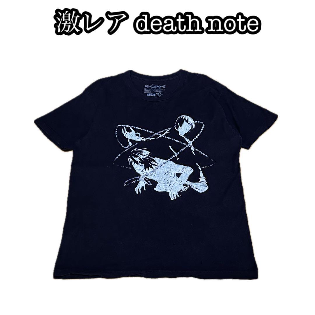 

[Б/У] Чрезвычайно редкая аниме-футболка L-Light Death Note, Официально эксклюзивная для зарубежья, Не доступна в Японии, Размер L