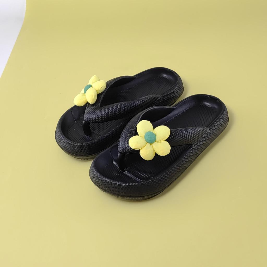 Women's Floral Summer Flip-Flops: Outdoor & Indoor Beach Flats
