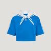 Adidas Women's 3-Stripe Sailor Collar T-Shirt