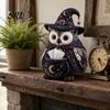 Patchwork Craft Kit DIY Tissue Box Cover Kit, Owl Shape, Soft Textures Woodland Animal Decor Sewing Handmade for Handicraft Enthusiast Beginners