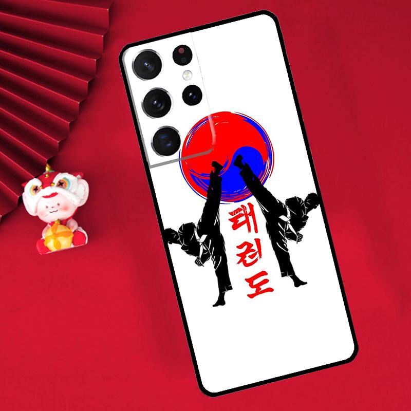 Kungfu Taekwondo Case For Samsung Galaxy S24 S23 S25 S26 Ultra S20 FE S21 S22 Plus S10 S25 FE Cover Funda