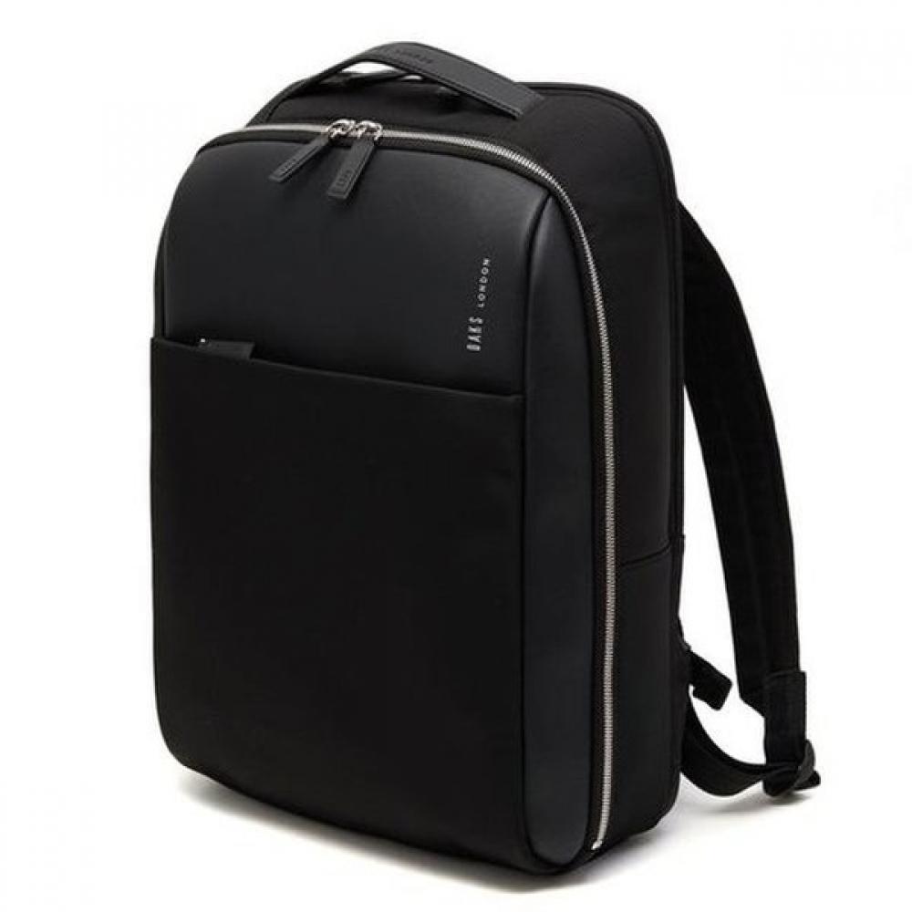 

Daks Black Nylon Leather Backpack Dbba2e666 Single option