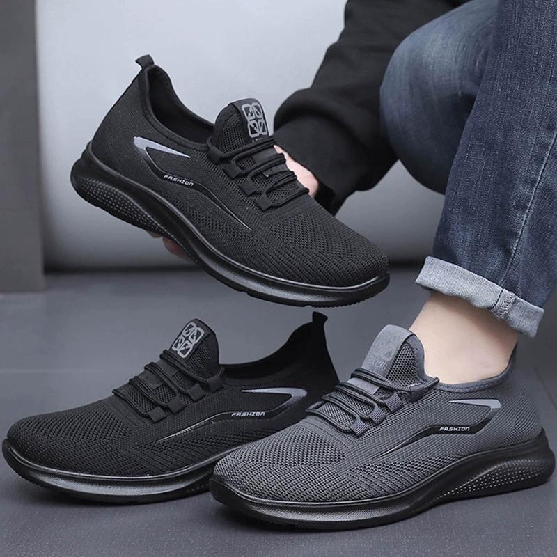 

Men s Comfortable, Breathable, Fashionable and Casual Sports Shoes 39 чорний