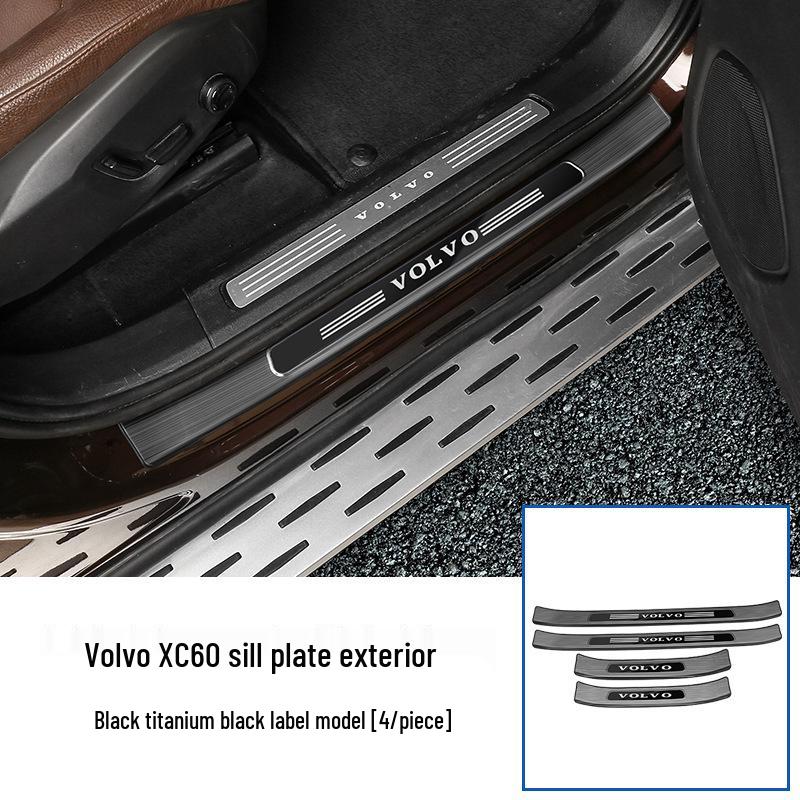 Volvo XC60 Rear Sill Guard (2018-2026) Stainless Steel Trunk Pedal