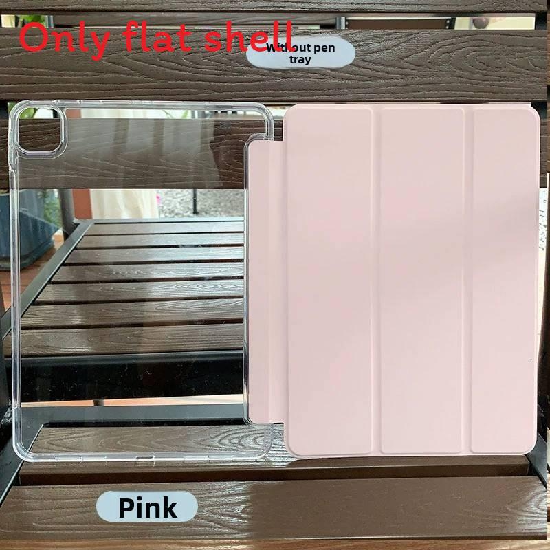 For Ipad Air 2 Tablet Computer Protective Case Solid Color Triple Design Fold