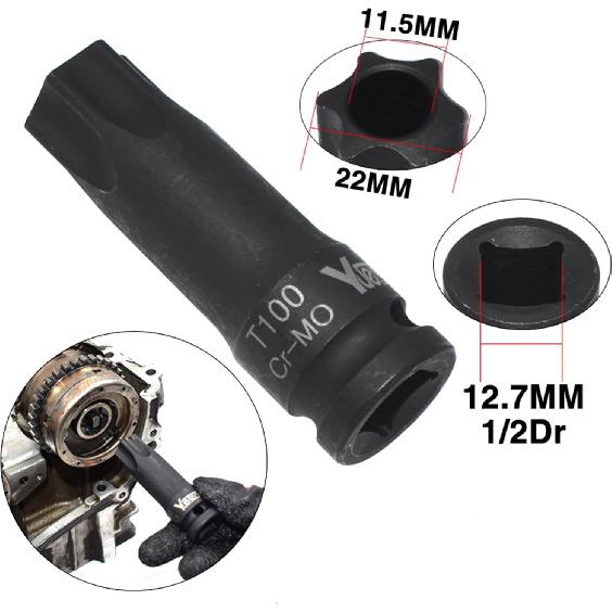 Camshaft Screw Removal Socket, Compatible with M270 M271 M274 M276 M264 M278 M15