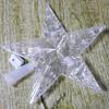 Christmas Luminous Tree Top Star - Warm Color Transparent Pentagram in 12cm, 15cm, 17cm, 21cm Sizes