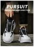 Men's High-Top Autumn Sneakers: Trendy, Versatile, Thick-Soled, Height-Boosting Casual Shoes