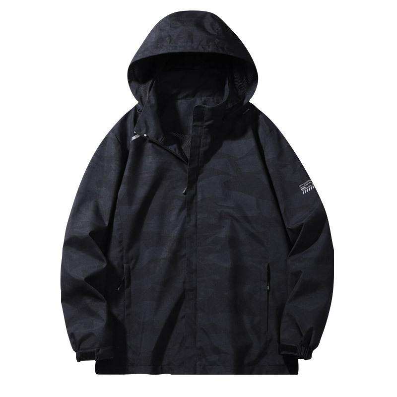 Camouflage Jacket New Outdoor Single Layer Thin Mountaineering Jacket Windproof Breathable Men's Windbreaker Autumn Jacket
