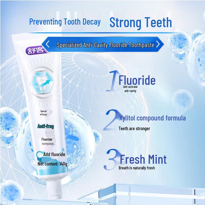 Sakurajoy Anti-Cavity Toothpaste & Toothbrush Set