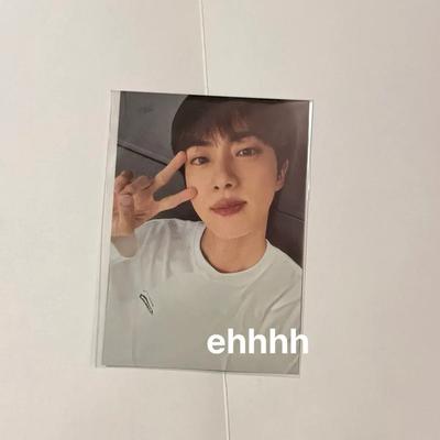 Sealed Jin Happy BTS Jin Happy Pop-Up Special Gift Photocard