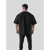 Heavy Weight Pure Cotton round Neck T-Shirt Men Fashion Loose Plus Size Pure Color Fitness Clothes Breathable Summer Sports Short Sleeve