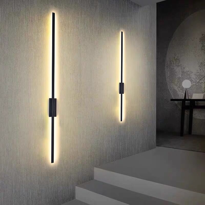 LED Bedroom Bedside Lamp Modern LED Strip Lamp Living Room TV Background Wall Lamp Aisle Lamp