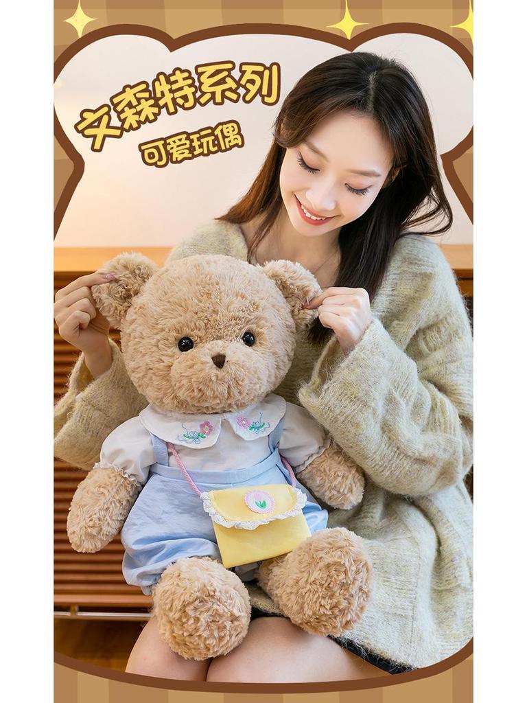 Vincent DIY Bear Plush Toy - Removable Clothes, Children's Gift