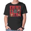 Unisex Crew Neck T-Shirt The Pool Bunch Graphic Short Sleeve Casual Tee