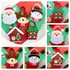 Gift DIY Xmas Candy Bag House Decoracion Portable Elk Handbag DIY Christmas Bag Toy  Kindergarten