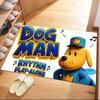 Dog Man Square Rugs Are a Great Choice for Living Rooms, Bedrooms, Home Décor, and As Gifts.