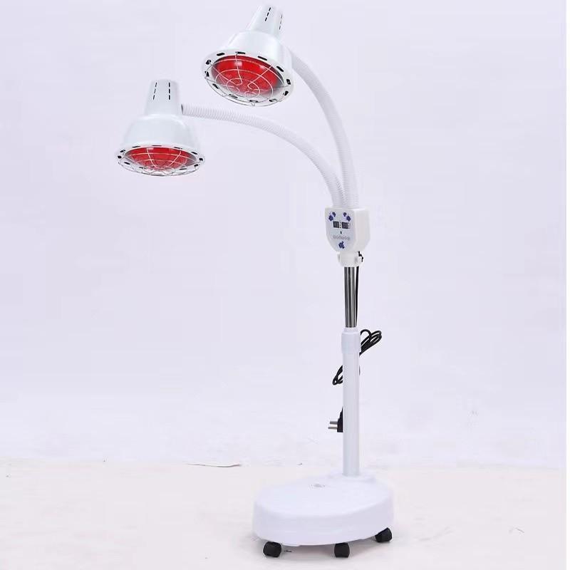 Verre infrarood fysiotherapie lampen huishoudelijke schoonheidssalon verwarming vloerlamp spierpijn verlichting behandelingsapparaat 220V